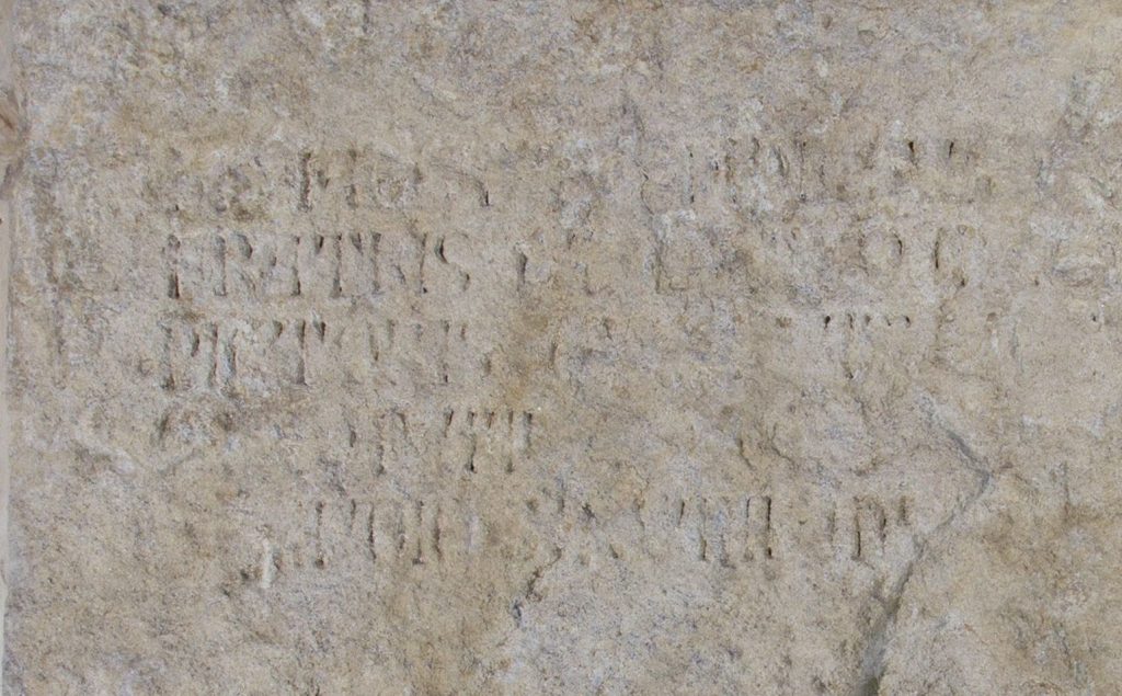 Il recupero della lapide funeraria dei figli di Giusto de’ Menabuoi