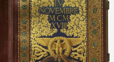 I volumi miniati: restauro e catalogazione di una straordinaria testimonianza d’arte grafica e pittorica della Grande Guerra