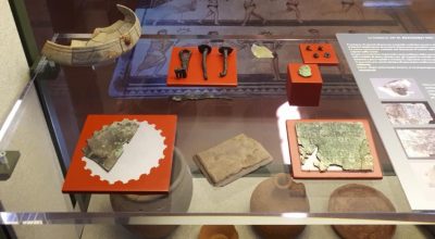 Il restauro della targa con iscrizione onoraria dalla tomba 339 della necropoli di Posmon – via Cima Mandria di Montebelluna (TV)