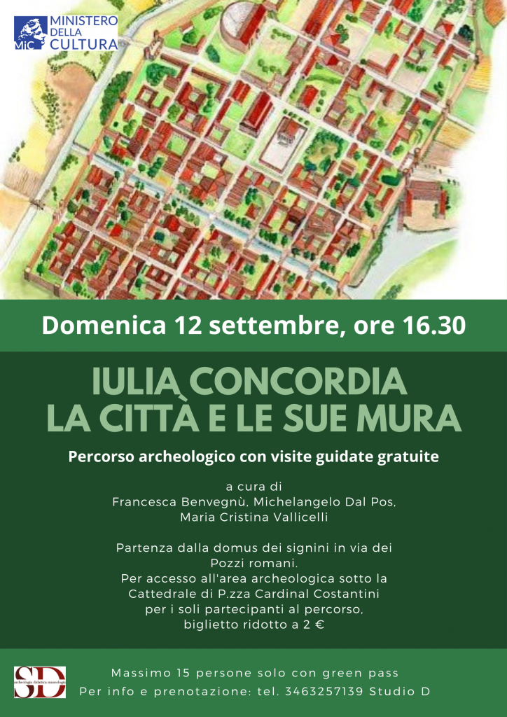 “Iulia Concordia. La città e le sue mura” – Percorso archeologico con visite guidate gratuite