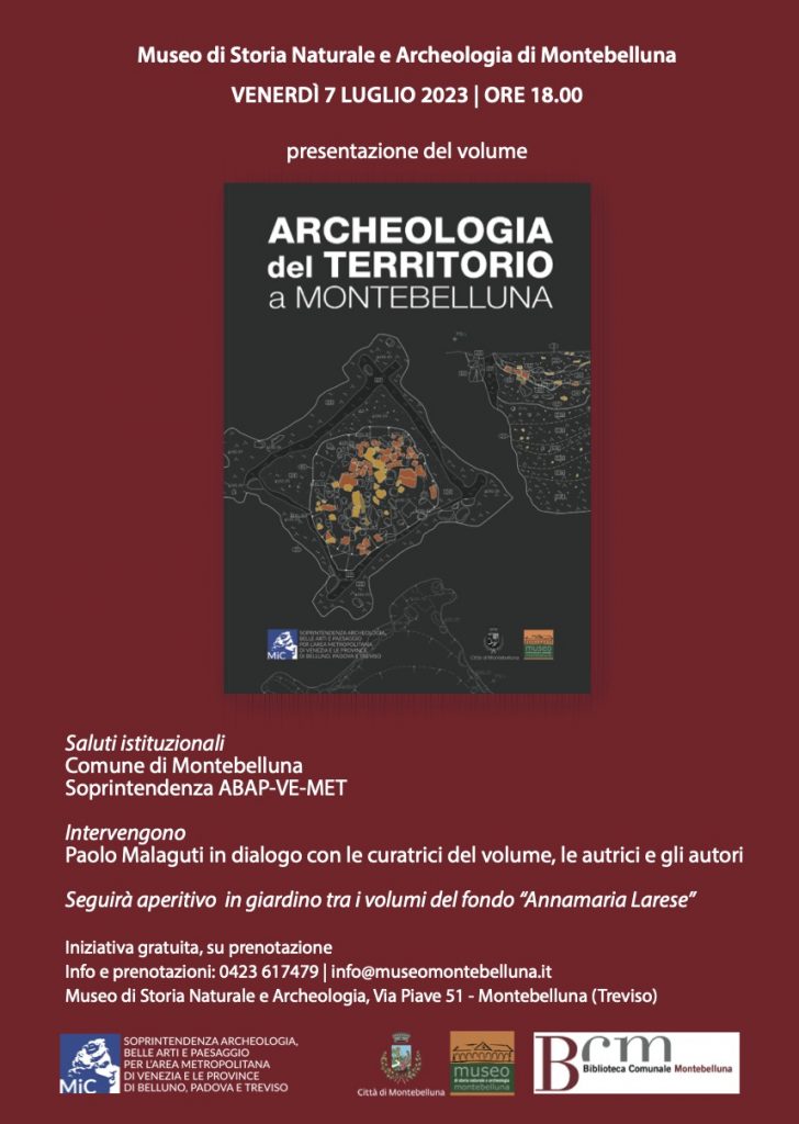 Museo di Storia Naturale e Archeologia di Montebelluna: presentazione del volume “Archeologia del territorio a Montebelluna”