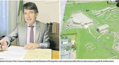 “Soprintendenza, 15 milioni per il patrimonio. Alle Terme il rilancio del sito archeologico”. Intervista al Soprintendente su Il Mattino di Padova