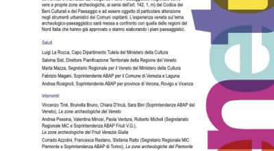 A Venezia la presentazione del volume “Le aree archeologiche del Veneto – Un quadro in evoluzione verso il piano paesaggistico regionale”, edito dalla Regione Veneto e dal Ministero della Cultura