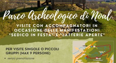 Visite gratuite al parco archeologico del Castelliere di Noal a Sedico (Bl): domenica 18 e 25 maggio e 1 giugno