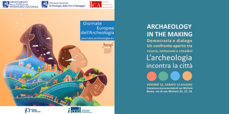 La Soprintendenza partecipa ad “Archeologia in corso – Democrazia e dialogo” nel Complesso del San Michele, a Roma, in occasione delle GEA, con un intervento sul santuario veneto – romano di Ponso (Pd)