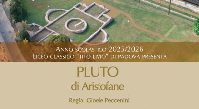 La Soprintendenza collabora con il Laboratorio di Teatro antico del Liceo classico Tito Livio di Padova: l’area archeologica di Montegrotto Terme (Pd) ospita lo spettacolo teatrale “Pluto” di Aristofane